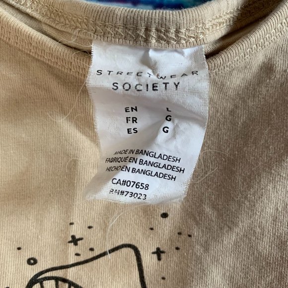 Streetwear Society Cropped Mushroom Tank Top - Picture 3 of 4